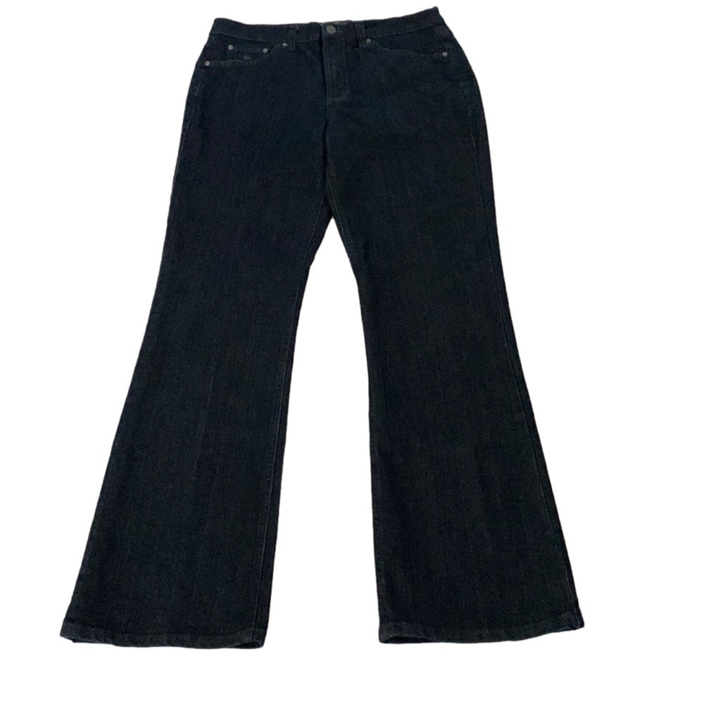 Gloria Vanderbilt The Perfect Fit Jeans, Size 10, Dark Wash Blue Denim